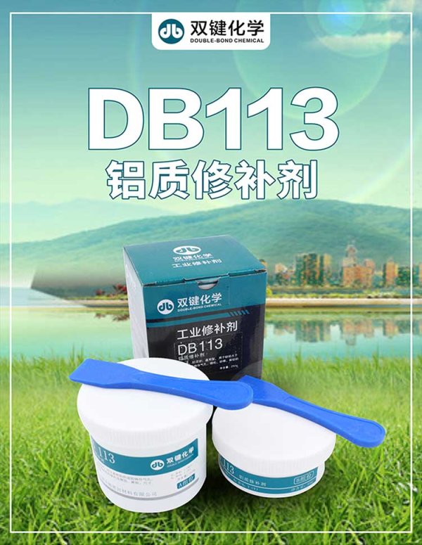 双键铝质修补剂 DB113 气孔砂眼裂纹磨损铝材耐高温防水修补剂铸