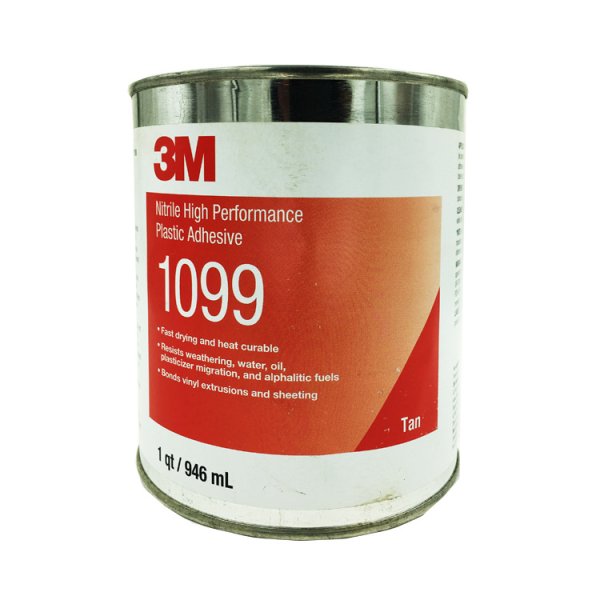 3M1099塑料胶TAN粘剂橡胶封边乙烯基和塑料皮革粘接