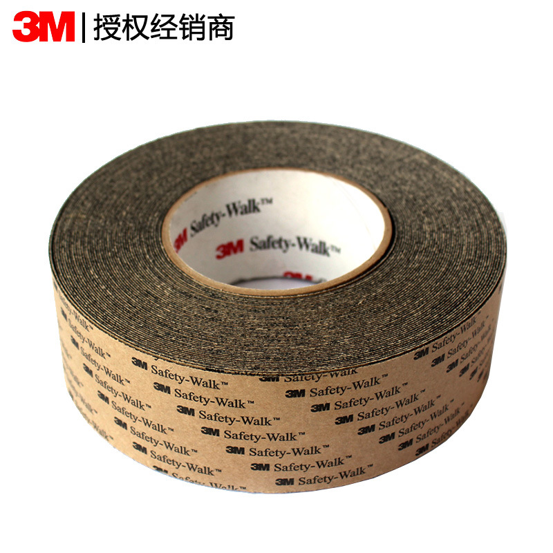 3M370安全防滑贴 耐磨耐温灰色无痕胶带