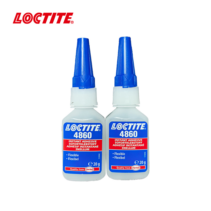 乐泰4860金属塑料橡胶快干25秒初固瞬干柔性高粘度