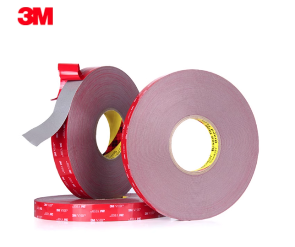 3M双面胶带 5608N-GF VHB灰色防水耐高温泡棉双面胶