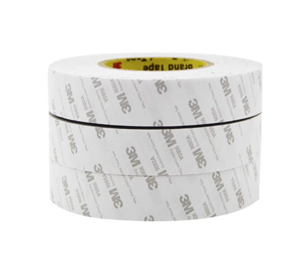 3M双面胶带9080A无纺布薄棉纸高粘高温摆件挂钩灯条无痕