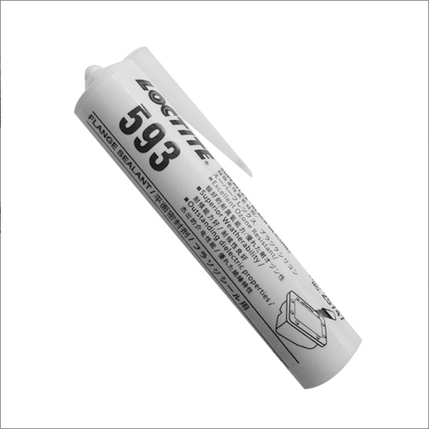 乐泰弹性密封胶593耐油抗老化热循环汽车发动机垫片硅橡胶