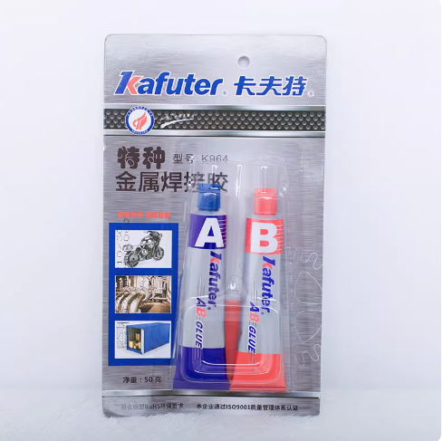 卡夫特特种金属焊接胶金属门窗柜台铝不锈钢粘接焊跑江湖胶水批发