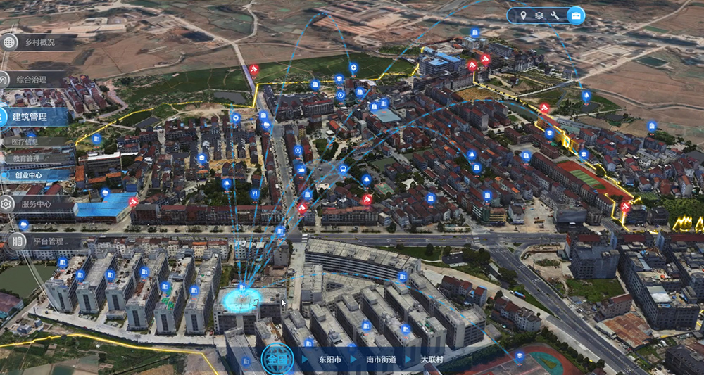 浙江某美丽乡村平台