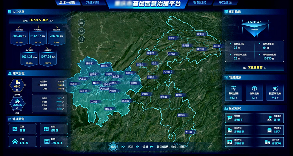 某基层智慧治理平台