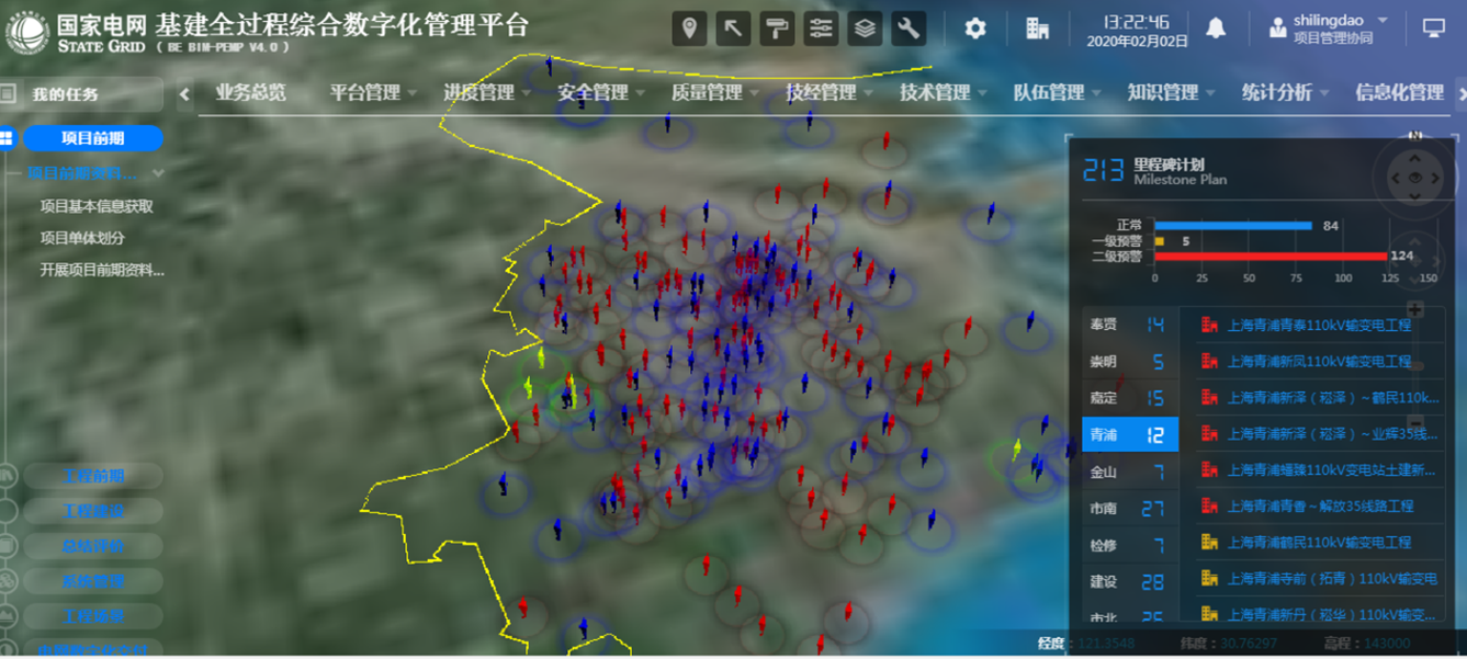 电网基建全过程综合数字化管理平台