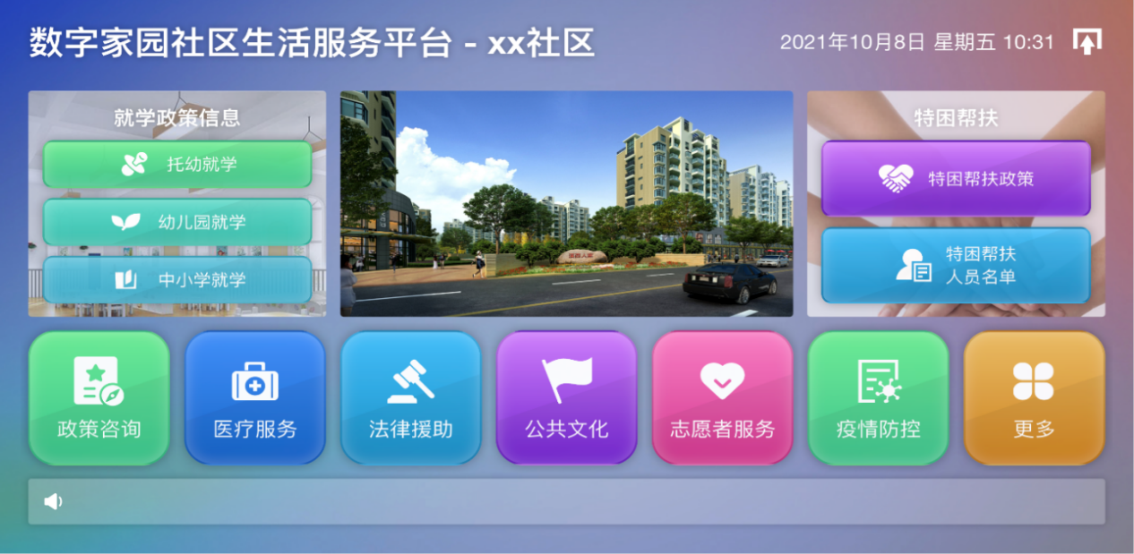 某城市数字家园社区生活服务平台
