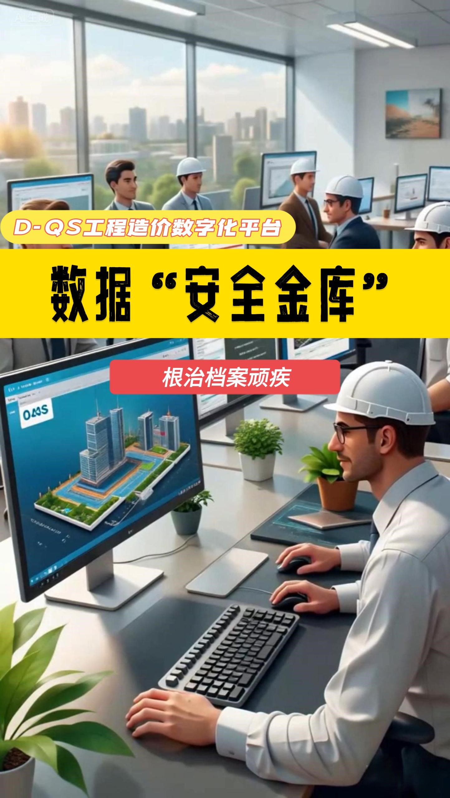 D-QS三重防护铸就建筑数据“安全金库”