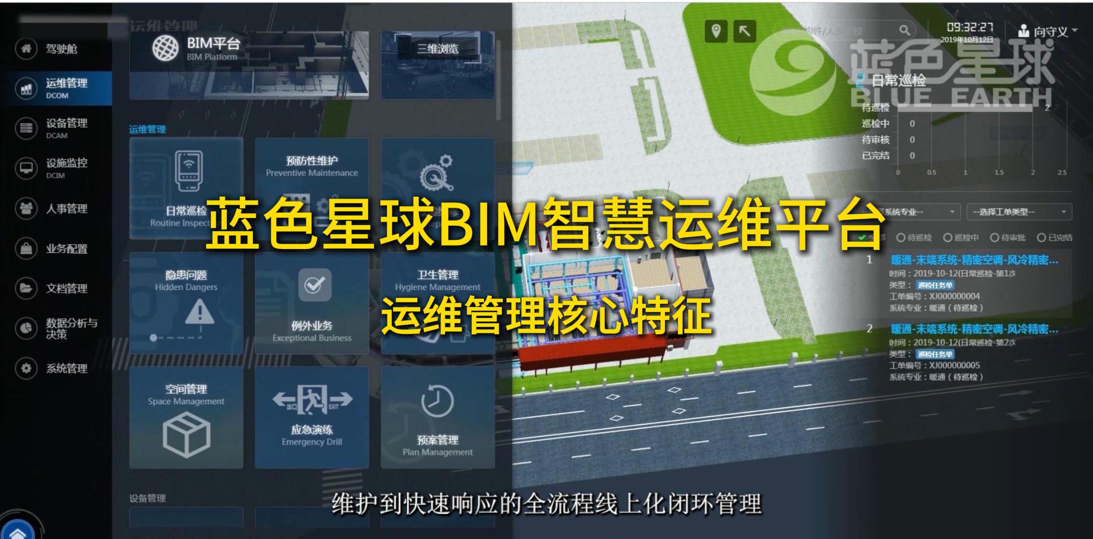 太阳集团tyc151ccBIM智慧运维平台：运维管理核心特征