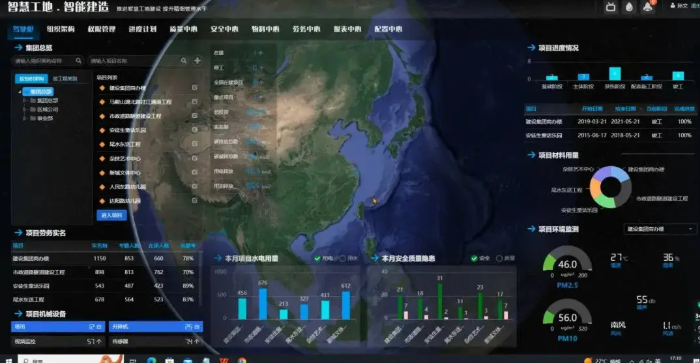告別信息孤島，擁抱全域智控：藍(lán)色星球智慧工地平臺(tái)，重新定義工地管理新范式