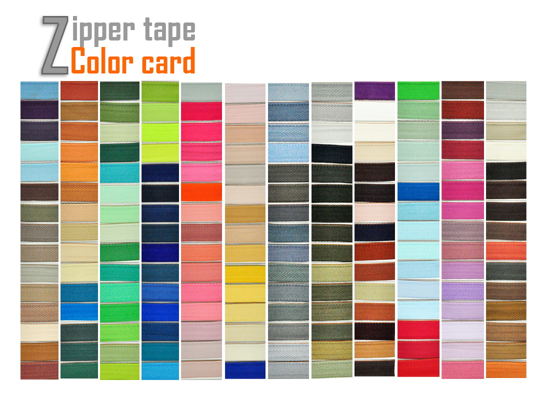camouflage waterproof nylon zipper