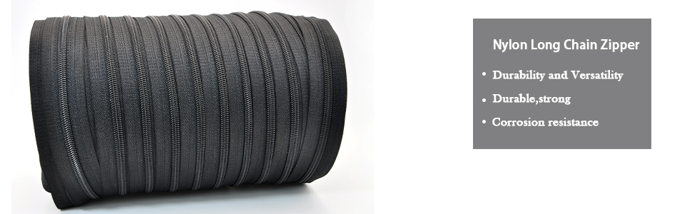camouflage waterproof nylon zipper