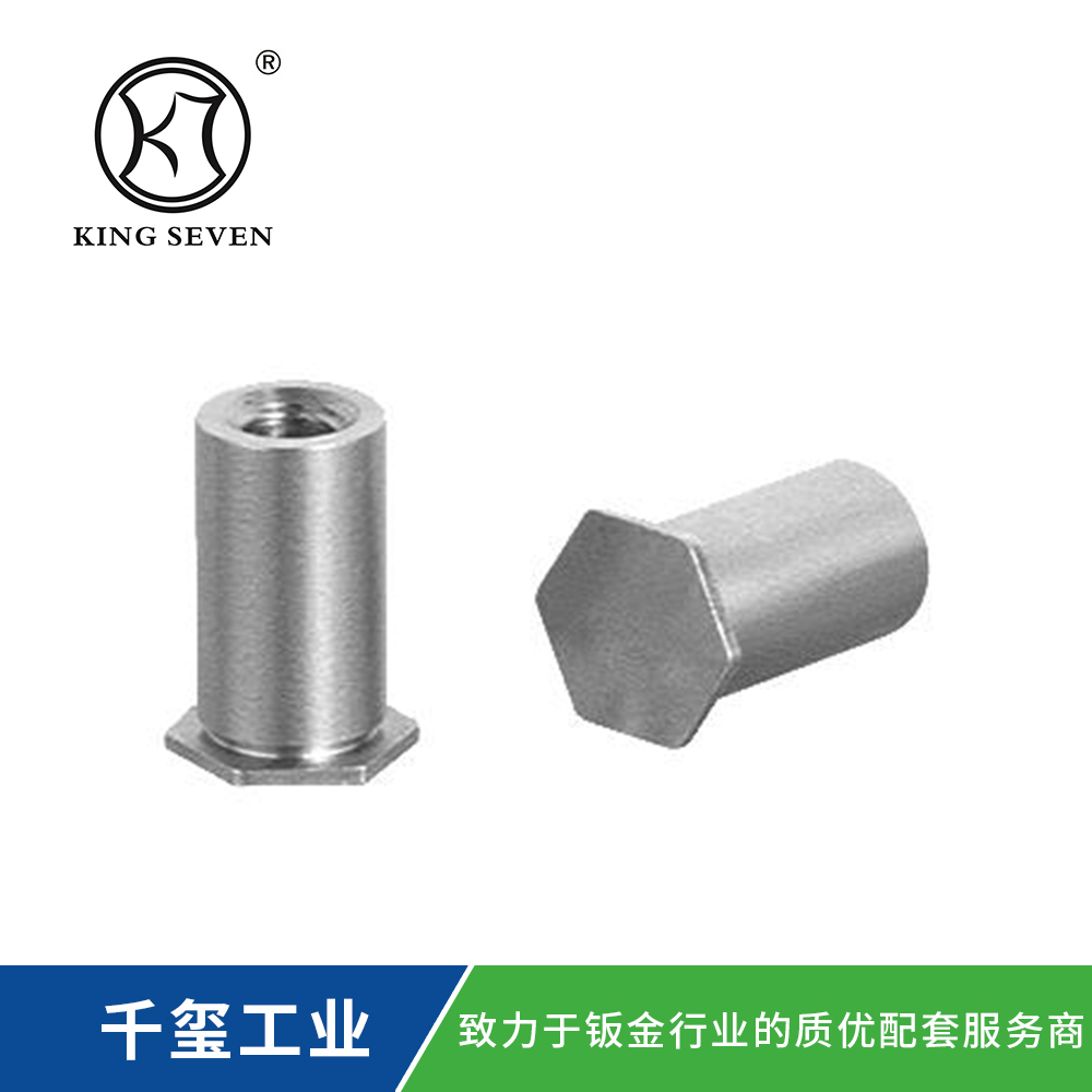 六角盲孔压铆螺柱_千玺工业(杭州)有限公司