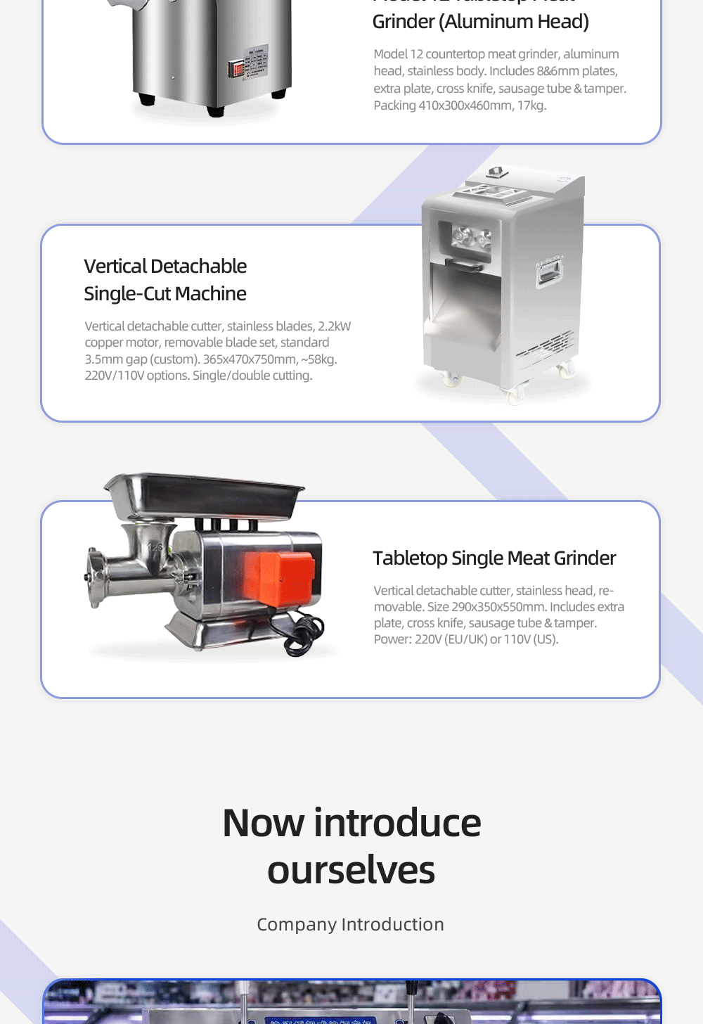 Vertical‑Engineering‑Grade‑Dual‑Motor‑Detachable‑Twist‑Cut‑All‑In‑One, Yasile Vertical Food Cutter