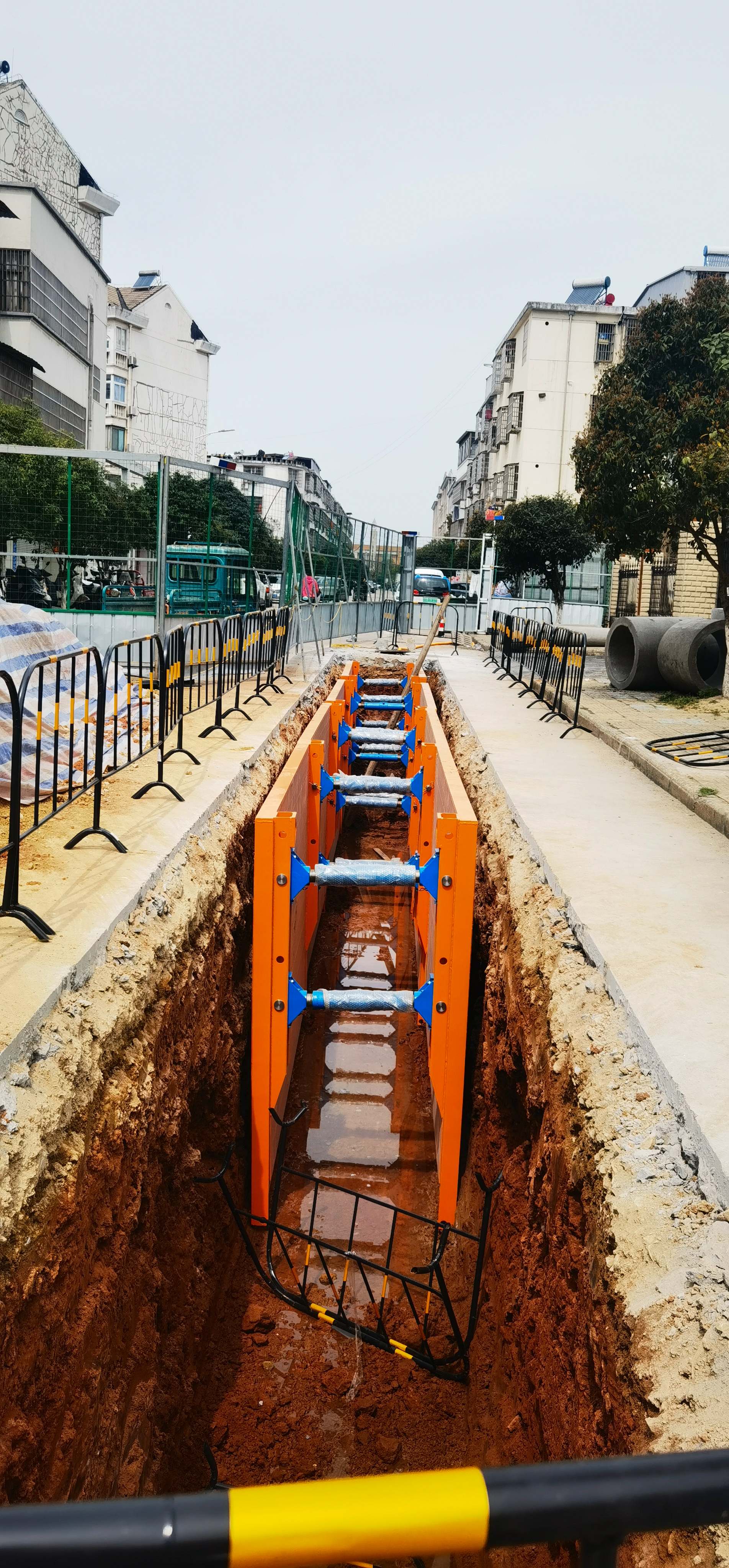 HD60型應(yīng)用于排水管道支護(hù)