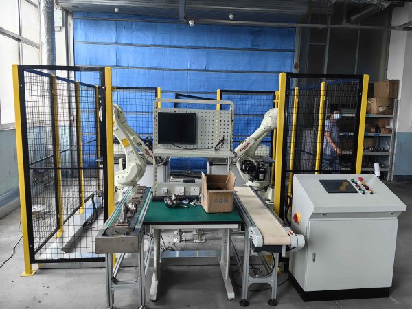 汽車蝸殼機器人打磨工作站
