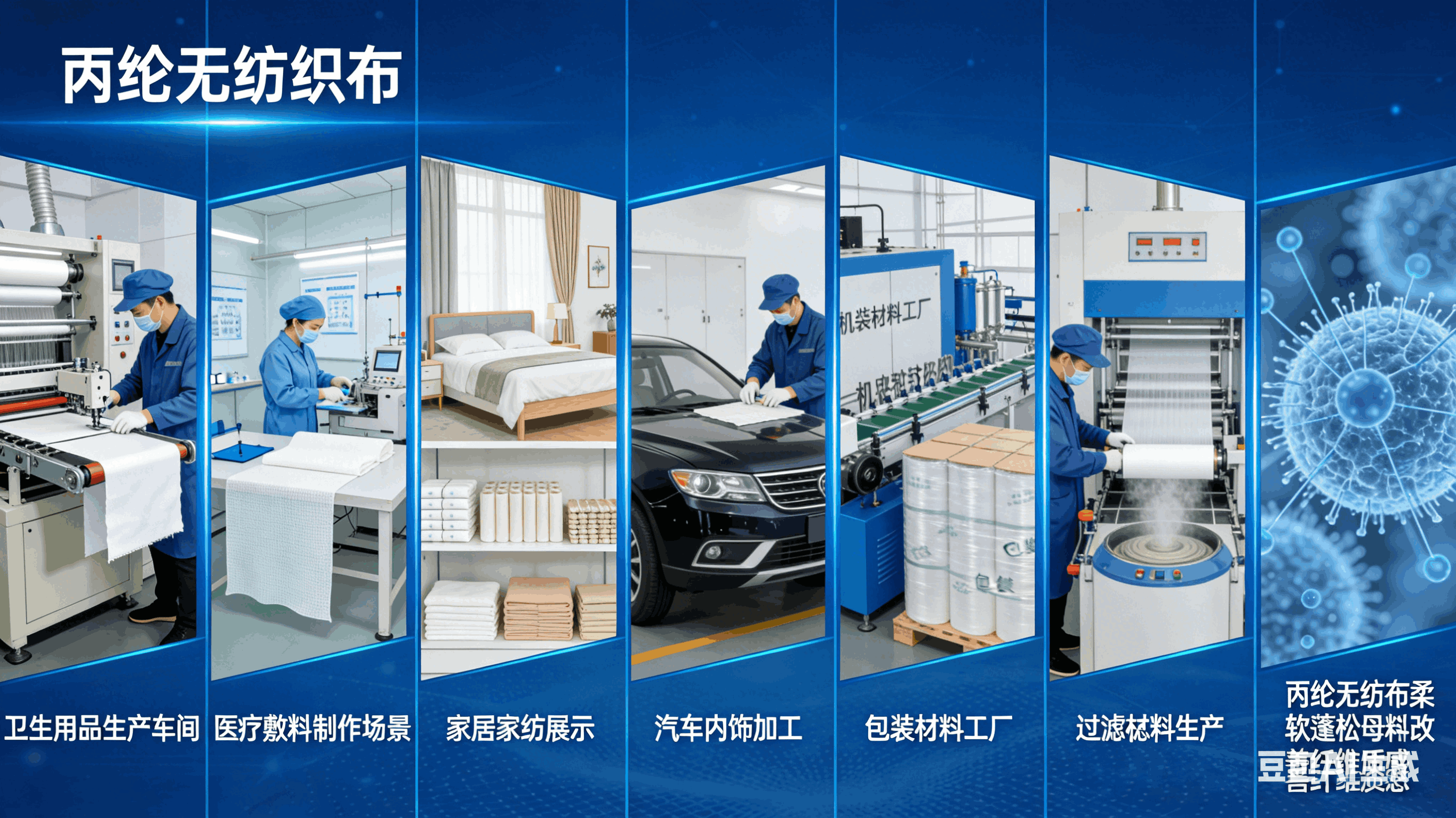 解決丙綸無紡布質(zhì)感短板，柔軟蓬松母粒助力產(chǎn)品升級