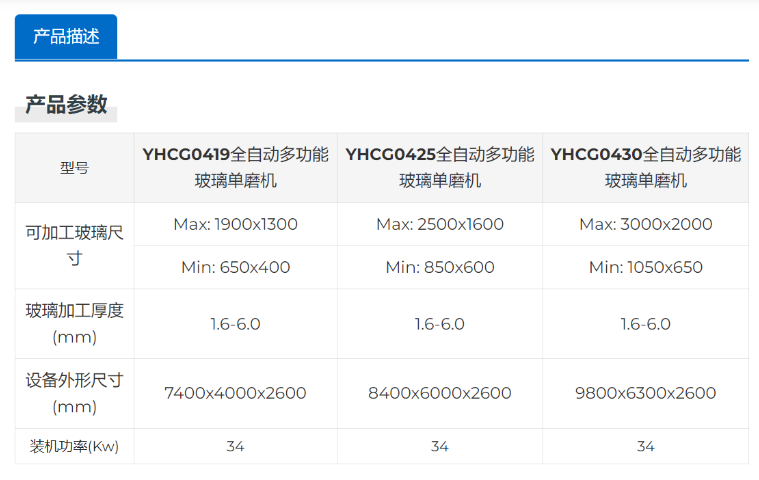 山东前挡玻璃全自动多功能玻璃切掰磨机尺寸 欢迎咨询 威海市银河光电设备股份供应