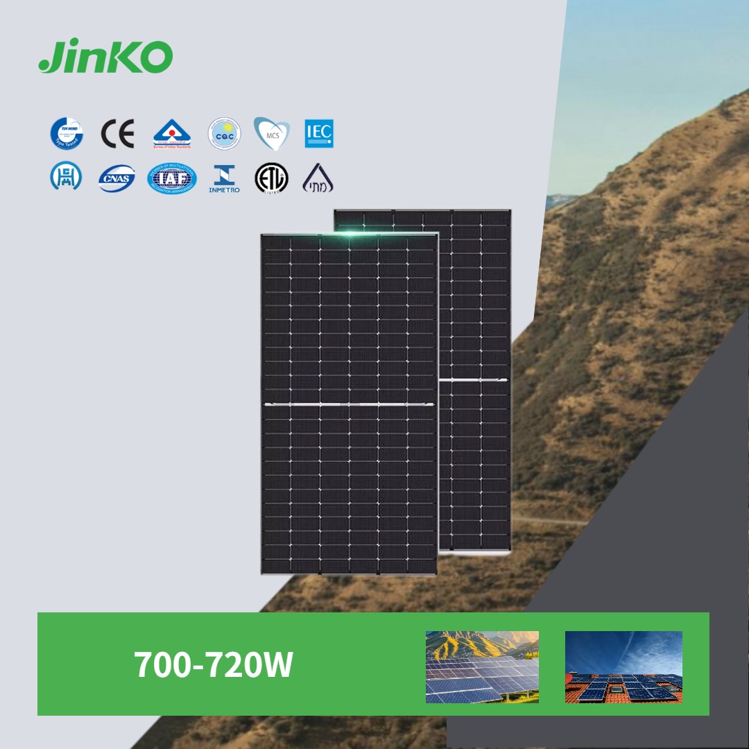 Jinko Solar Tiger Pro 700W 705W 710W 715W 720W
