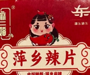辣都萍鄉(xiāng)麻二嬸老味辣片老式辣卷香辣