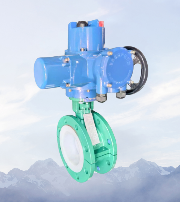 電動襯氟蝶閥D941F46-10C