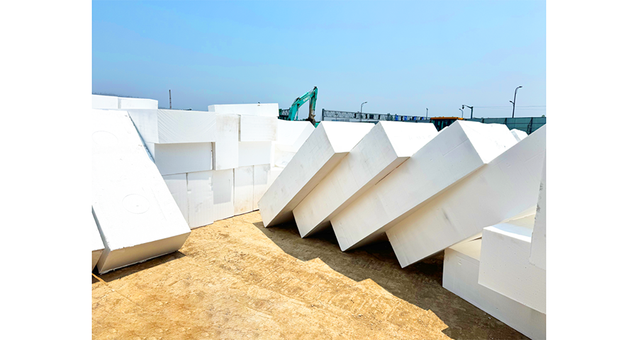 嘉興減輕荷載土工泡沫塑料(GEOFOAMEPS)效果怎么樣 上海圣奎塑業(yè)供應(yīng)