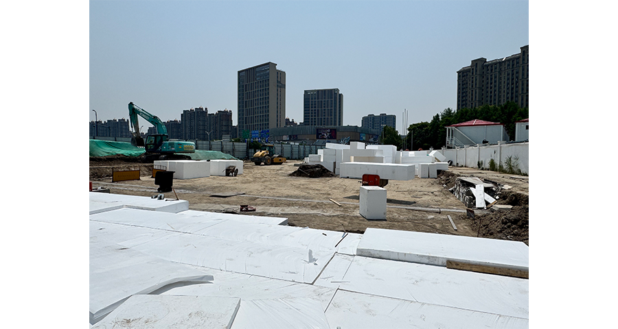石家莊鐵路路基土工泡沫塑料(GEOFOAMEPS)應(yīng)用案例,土工泡沫塑料(GEOFOAMEPS)