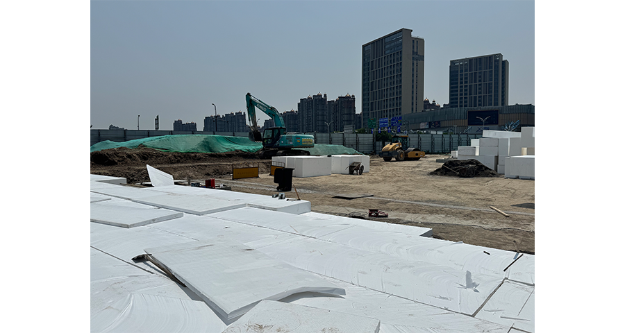 石家莊鐵路路基土工泡沫塑料(GEOFOAMEPS)應用案例