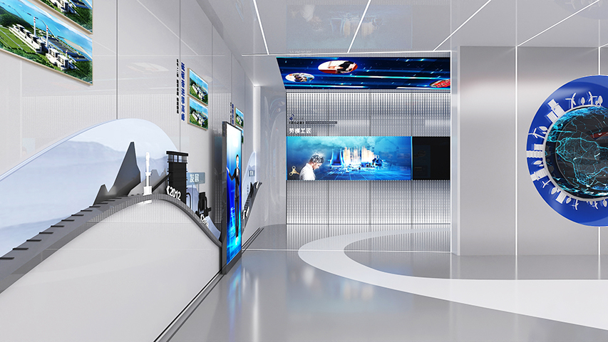 杭州中小型科技類展廳裝修公司 客戶至上 杭州榮承文化創意供應