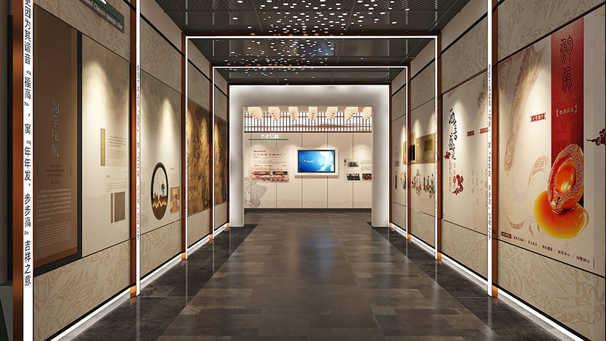 北京現(xiàn)代化辦公室展廳規(guī)劃設計
