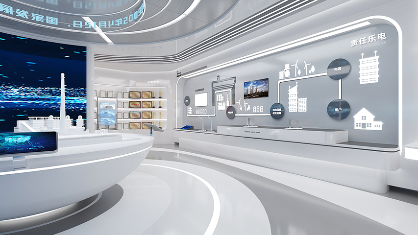 南通動(dòng)態(tài)展示型婚姻類展廳施工步驟