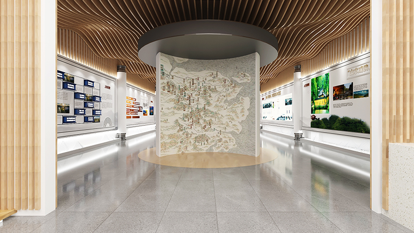 廣州地域特色博物館展廳場景設(shè)計