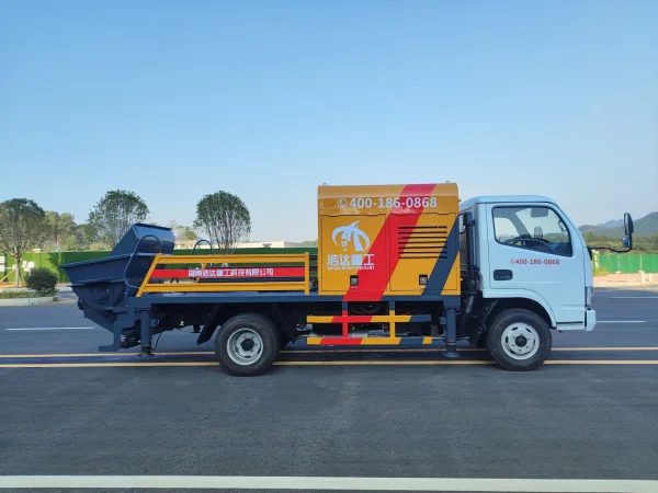 混凝土車載泵HBC60-13-75ES/80-16-90ES