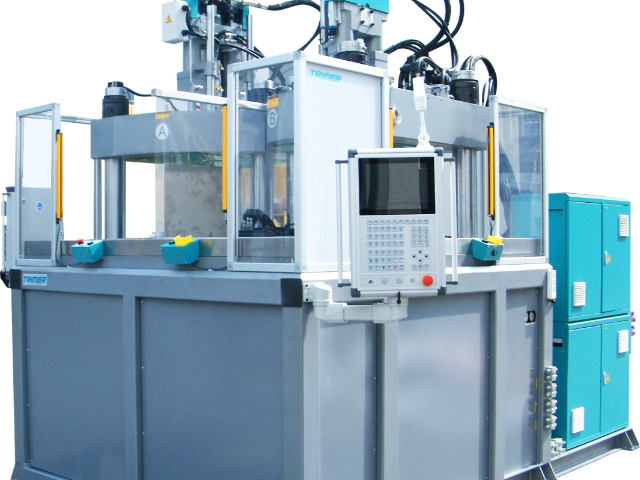 上海雙色立式轉盤機直銷 立式注塑機 創(chuàng)明塑機供應