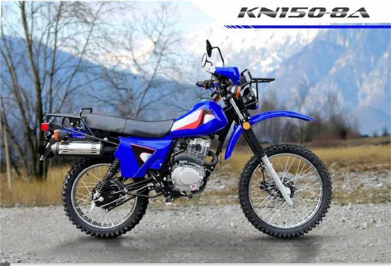 on road dirt bike