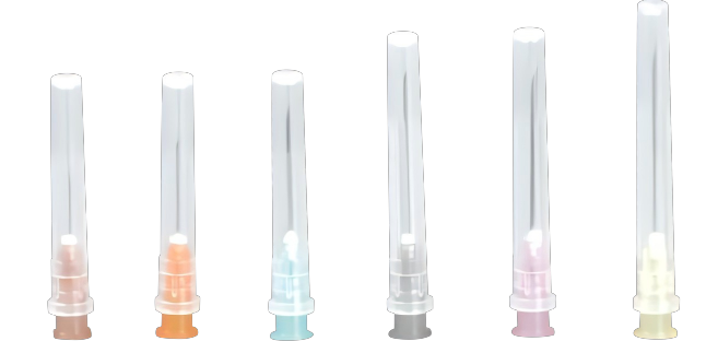 Agujas hipod&eacute;rmicas est&eacute;riles