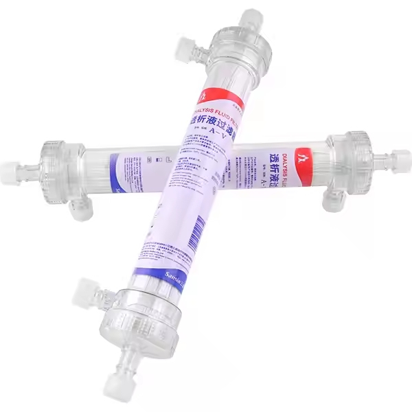 Filtro de l&iacute;quido de di&aacute;lisis