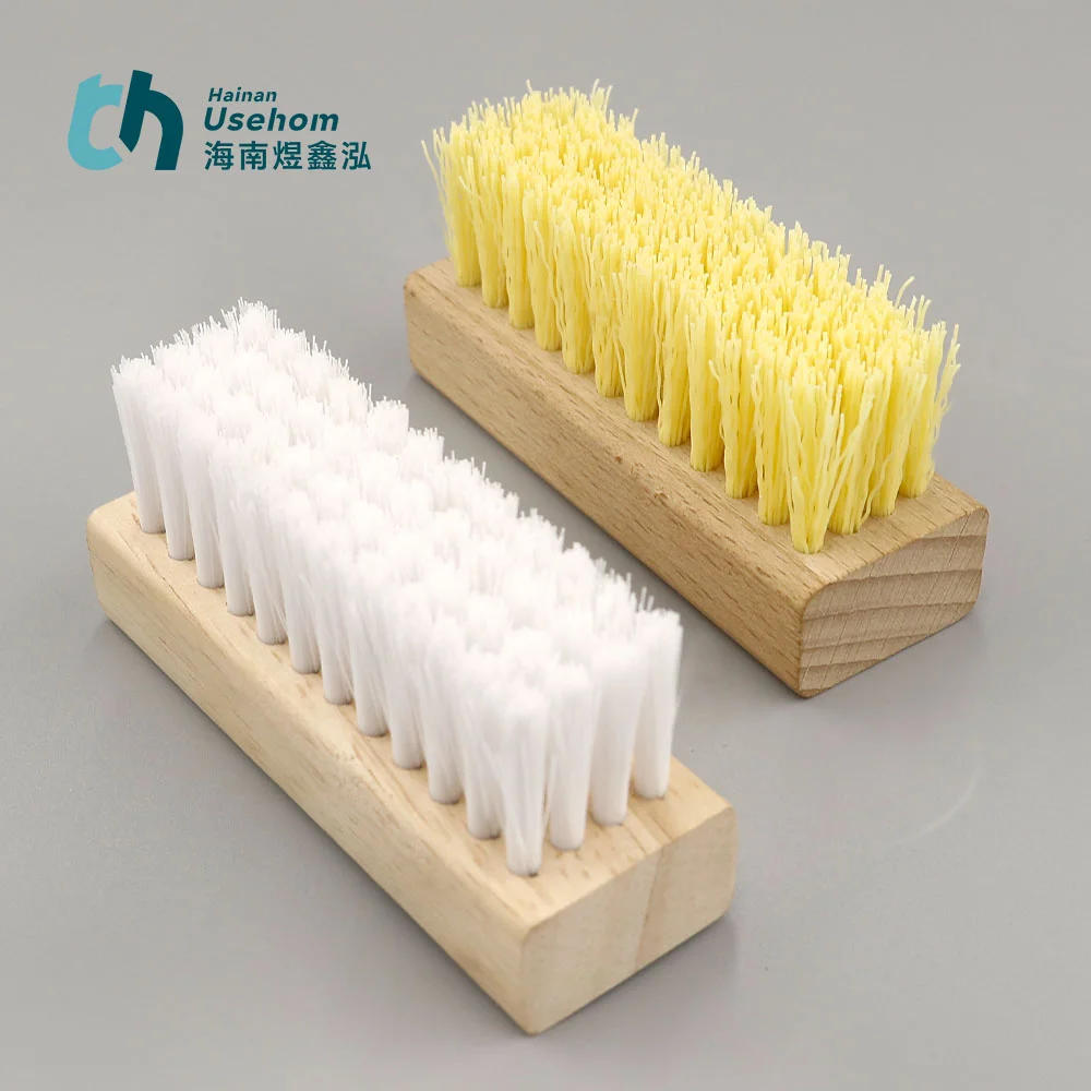 Premium Natural Wooden Shoe Brush with Custom Logo - Multifunctional Laundry Premium Natural Wooden Shoe Brush with Custom Logo - Multifunctional Laundry
