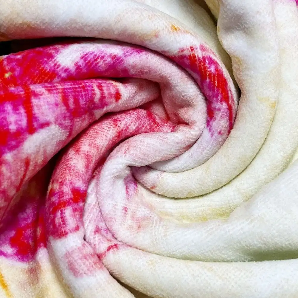 100% cotton digital printed bath towel