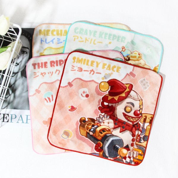 純棉數碼印花方巾