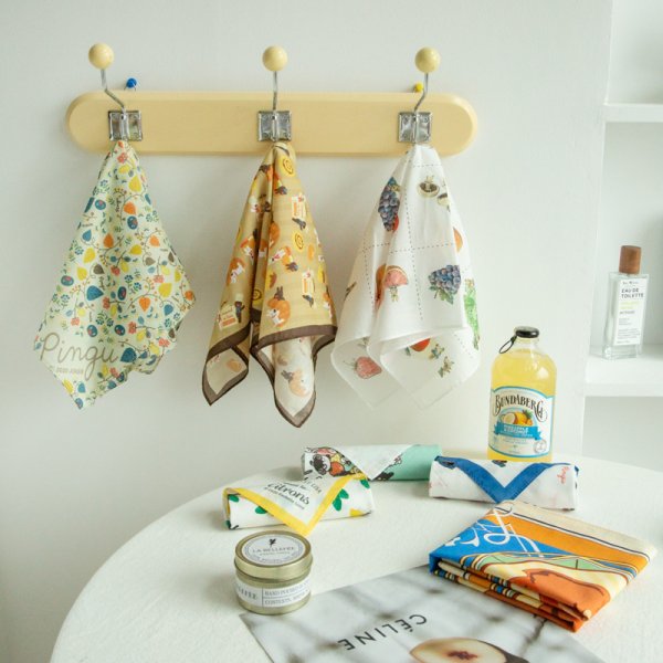 可愛印花茶巾 茶巾