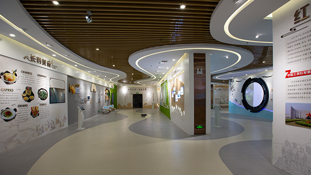 连云港短视频展馆展厅的设计承建,展馆展厅的设计承建