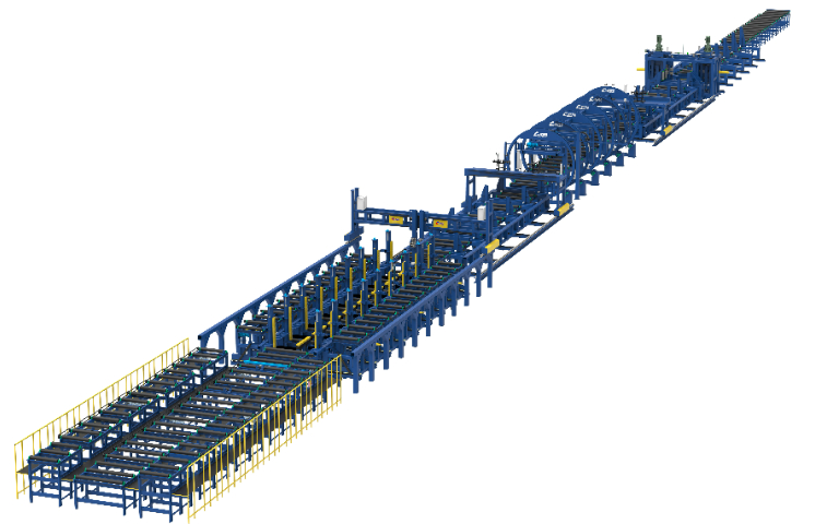 遼寧3000W數(shù)字化H型重鋼智能生產(chǎn)流水線,數(shù)字化H型重鋼智能生產(chǎn)流水線