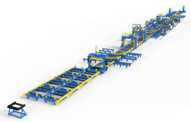 新疆数字化H型重钢智能生产流水线专业高效,数字化H型重钢智能生产流水线