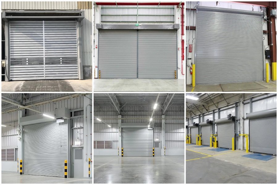 Customized Steel Aluminum Alloy Fast Door