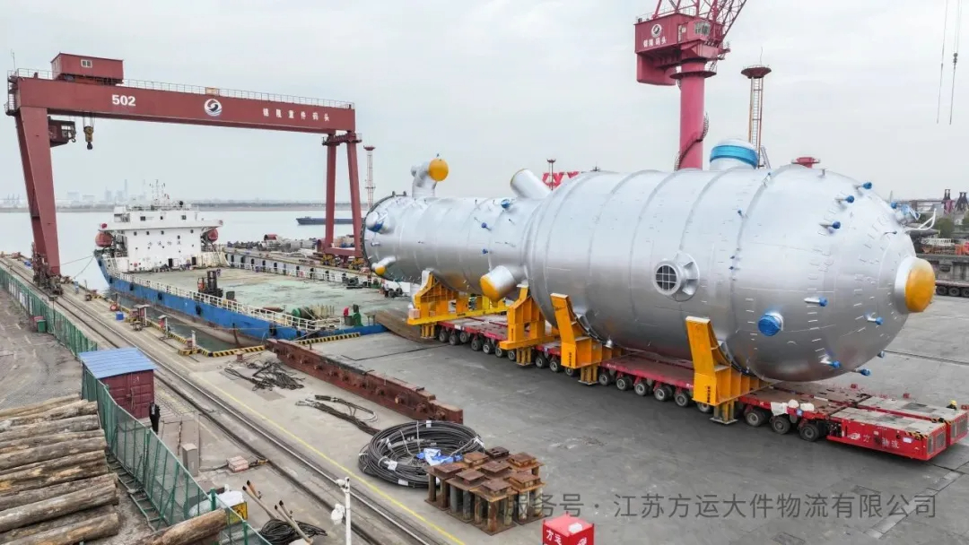 廣西華誼項目張化機制造“MTO反應器”