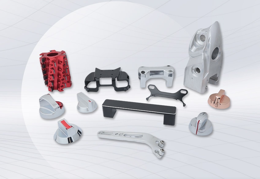 五軸 CNC 零件加工