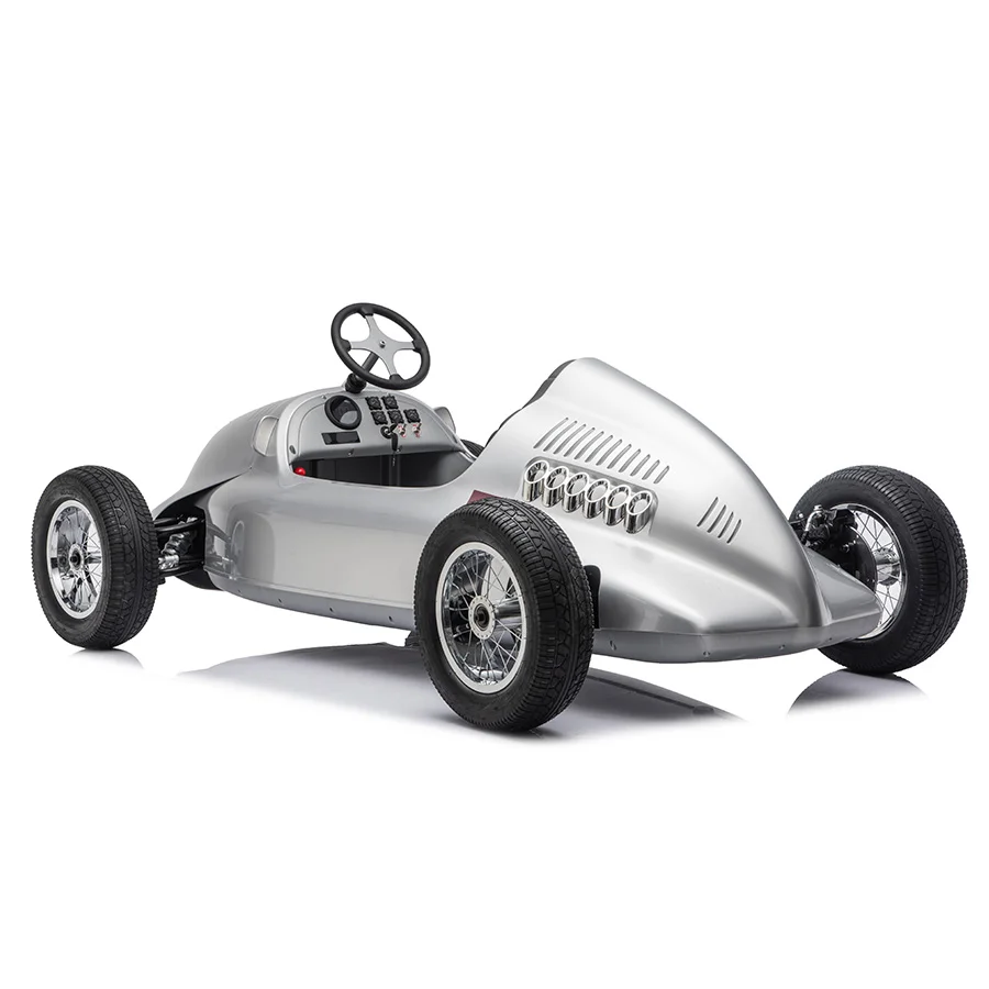 岳氏車業(yè)新品推出YSA900奧迪授權(quán)~單座兒童電動車銀艦賽車