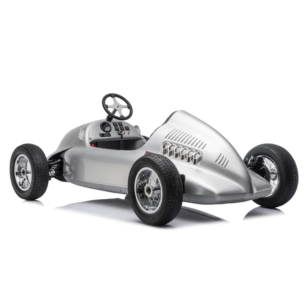 岳氏車業(yè)新品推出YSA900奧迪授權(quán)~單座兒童電動車銀艦賽車